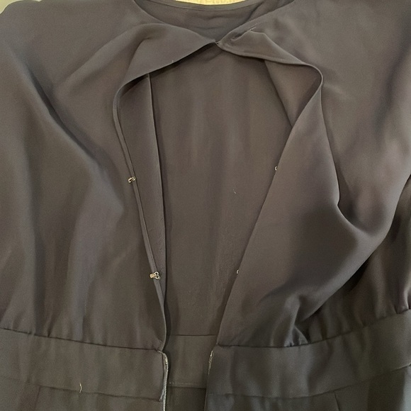 Cremieux Ladies Navy Soft and Lightweight One Piece Pantsuit - Picture 7 of 11